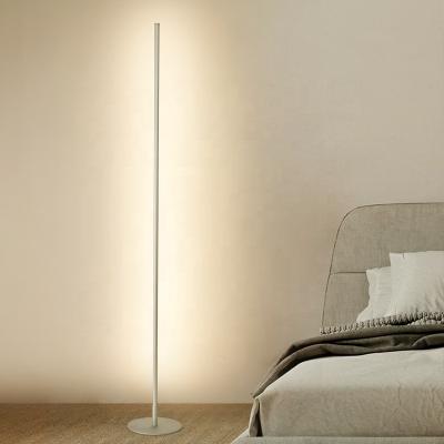 China Nordic Modern LED Aluminum Floor Lamp Modern Smart Control 18w Night Lights Floor Lamps For Modern Living Room for sale