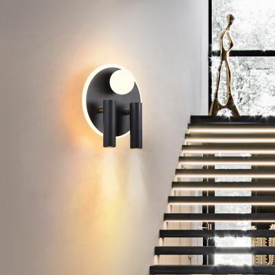 China Lighting Works Modern Hotel Living Room Indoor Decorative Outdoor Mounted Reading Around Led Wall Light for sale