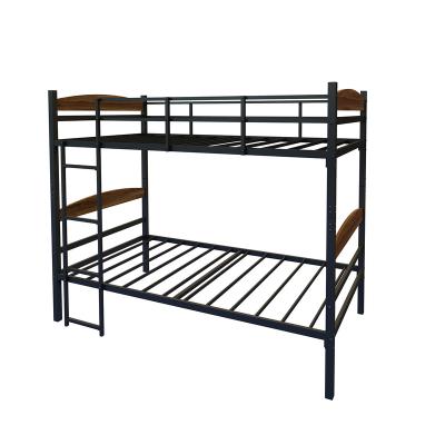 China Support OEM & ODM Adult Dorm Room Hotel Use Kids Metal Frames Wood Bunk Bed for sale