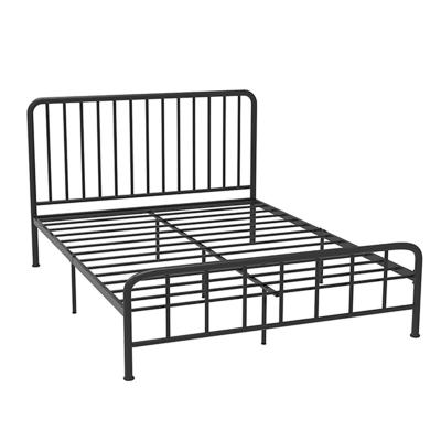 China High Quality Stylish Furniture Metal Bedroom Bed Storage Metal Single Bed For Hotel Apartment Home Dorm for sale