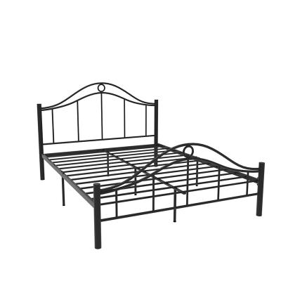 China Nordic Modern Metal Storage Bed Platform Adult Metal Bed For Home Hotel Apartment for sale