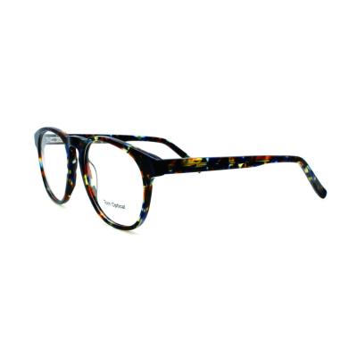 China Reading Tortie Acetate Eyeglass Frame Custom Cool Running Acetate Eyeglass Frame Optical Frame for sale