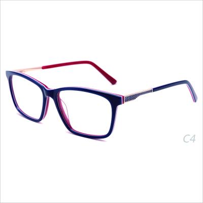 China Reading china glass eyewear metal combination glass frames colorful eyewear wholesale OEM for sale