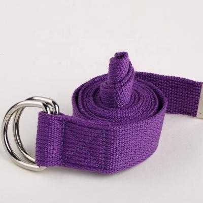 China Fitness Cotton Yoga Strap Yoga Sling Stretching Strap Fitness Sling Yoga Accessory for sale