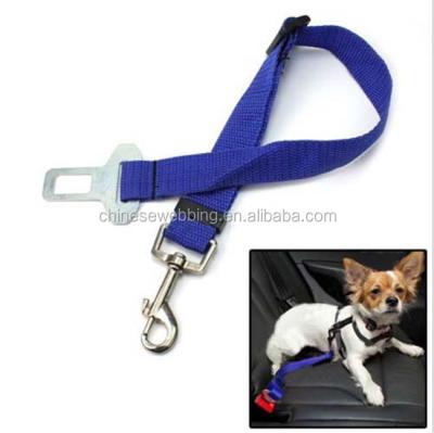 China Viable Pets Bungee Dog Car Safety Seat Belt Adjustable Seat Belt Restraint for Dogs Made of Polyester Webbing Pet Car Seat Seat Belt for sale