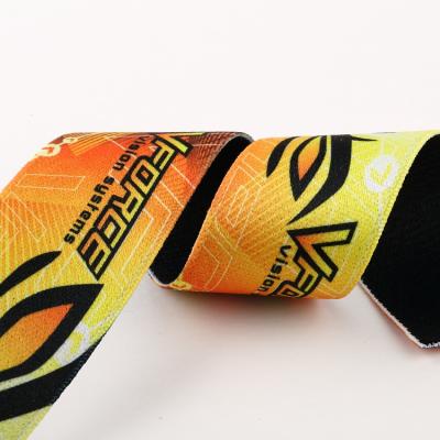 China Viable Wholesale Cheap Custom Logo Elastic Strap Band Jacquard Elastic for sale