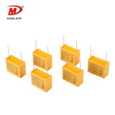 China AC Motor Capacitor Manufacturer Film Capacitor X2 224k 310vac 0.22uf MPX/MKP Interferon Suppression Capacitors for sale