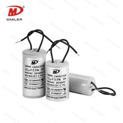 China motor capacitor manufacturer cbb60 water pump capacitor cbb60 for sale