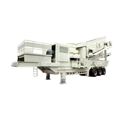 China Large Capacity Stone Crusher Rock Mobile Small Mining Vibrating Screen Crushing Factory Price for sale