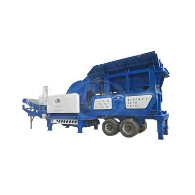 China China Mining Crusher Station Portable Mobile Crushing Inspecting Plant for sale