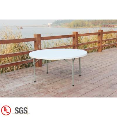 China Wholesale Foldable Modern Plastic Round Dining Table for sale