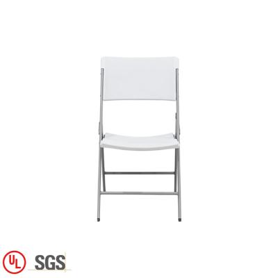 China Wholesale Modern Lightweight Metal Foldable Outdoor Garden Dining White Folding Chairs For Events for sale