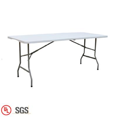 China 6ft Modern High Quality Plastic Folding Party Table Outdoor Portable Plastic Folding Table for sale