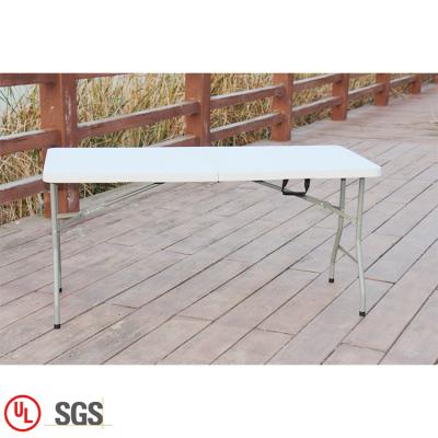 China Wholesale portable plastic folding table cheap restaurant foldable plastic table for sale