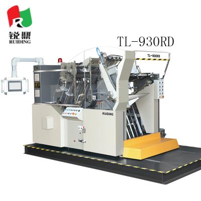 China Card Printer RUIDING tl 930rd Automatic Die Cutting Vertical Creasing Die Making Machine for sale