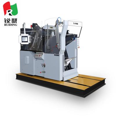 China Other Automatic Hot Foil Stamping Plastic Pizza Box CNC Carton Die Cutting Machine From RuiDing China for sale