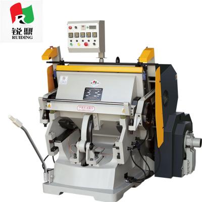 China Creasing cutting and cutting machine with heating plate termination and cutting machine with heating plate for sale