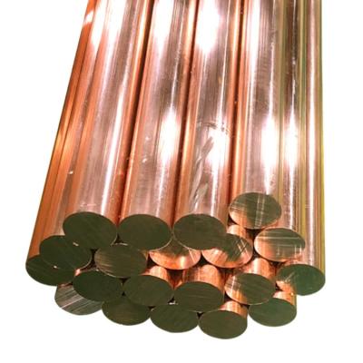 China Industrial High Quality All Kinds Of Models Round Bar Copper Rod Large Stock Copper Round Bar for sale