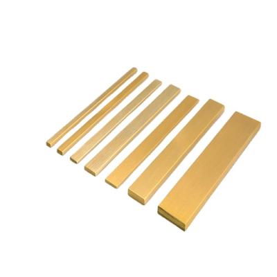 China C11000 industrial, wholesale C1100 99.99% pure brass copper square busbar factory price for sale