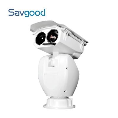 China Visible PAN-TILT 640X512 Thermal Optical Zoom 4MP 35X Network Mid Distance Fire Detection Bi-Spectrum PTZ Camera for sale