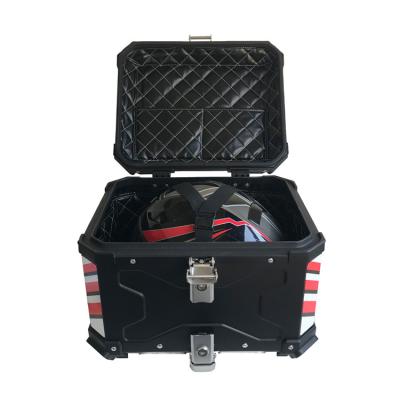 China Durable High Quality Universal 45L Saddle Box Motorcycle Motorbike Side Box For Motorcycle for sale