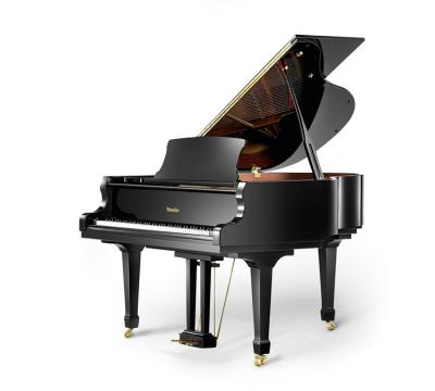 China Pearl River Grand Piano RS150 Ebony Polish Golden Mechanical Hardware All Soundboard Roslau Impeccable Strings Made in Germany for sale