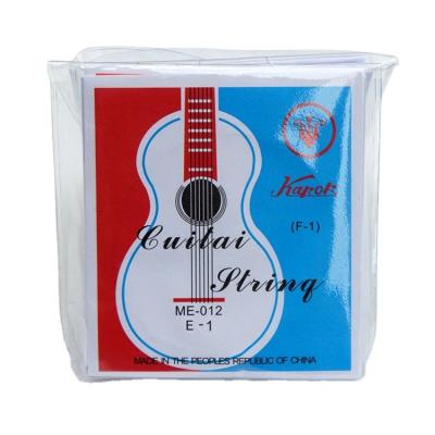 China Kapok F1 Steel Acoustic Guitar Strings Original Steel Strings One of Steel Strings Set 6 Pcs for sale