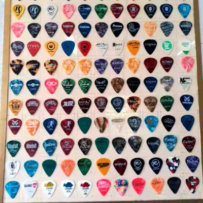 China Cheap Custom 0.46 0.71 1.0 1.2 1.5 mm ABS Electric Celluloid Guitar Pick ABS Picks for sale