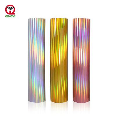 China Diy Waterproof Wholesale Sticker Vinyl Multicolor Holographic Self Adhesive Film for sale