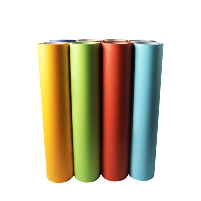 China Custom Wholesale Apparel Qingyi PVC PU Roll Weed Easy Heat Transfer Vinyl For T-shirt for sale