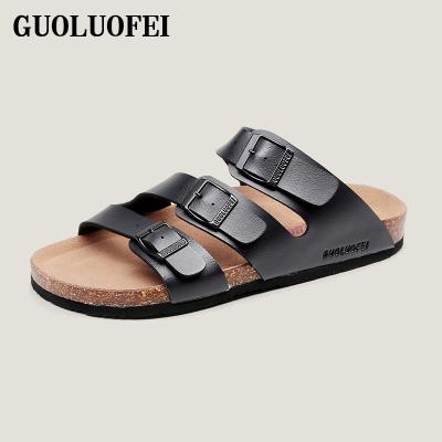 China Custom Anti-Smell Flat Open Toe Slides Slip On Soft Shoes Close Up Flat Slippers For Women for sale