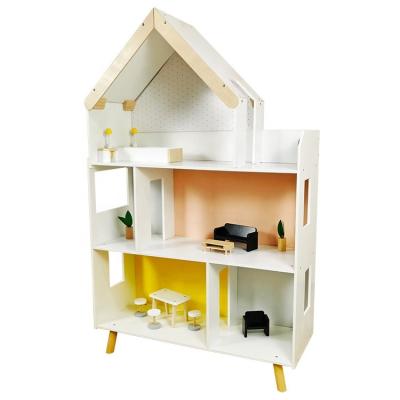 China High grade simulation export Europe children's toys household furniture wooden toys for dollhouse wholesale T70301 80cm*29cm*1.28m for sale