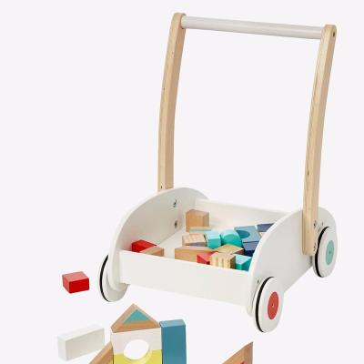 China Toy Supplier Educational New Wooden Baby Ride On Wooden Toy For Children Educational To Walk T70292 for sale