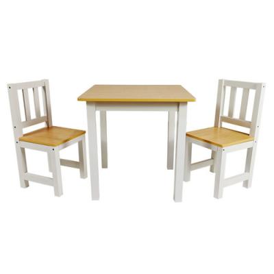 China MDF+soild wood Table and Chair Set Kids Dress Up Puzzle Game for sale