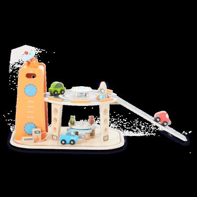 China Wooden Kids Machine Toy Preschool Kids Wooden Machine Interesting 3d Physical Activity Figure Action Numbers Robot Wooden Toy T70281 for sale