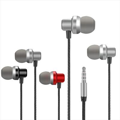 China Yoodex F18 Metal Shell In-Ear 3.5mm Comfortable Wearing Earphone With Microphone Volume Control Bass Stereo Headphones For Mobile Phone for sale