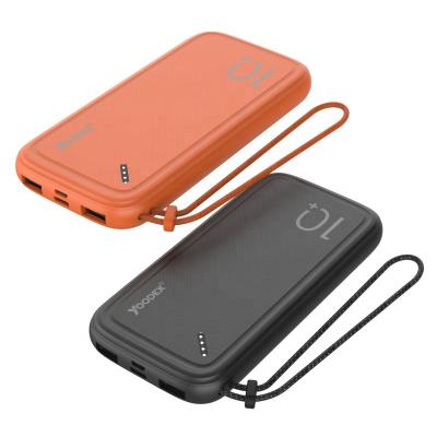 China Smart Phone/For Ipad/Laptop/Camera/GPS/mp3 Yoodex Customized Portable E16 Slim 10000mAh Power Bank High Capacity Lithium Polymer Battery 10000mAh for sale