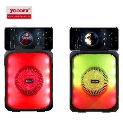 China China Max Speaker Motion New Design LED Flashing Light Factory Plastic Speaker Waterproof Small Stereo System Outdoor Music For USB for sale