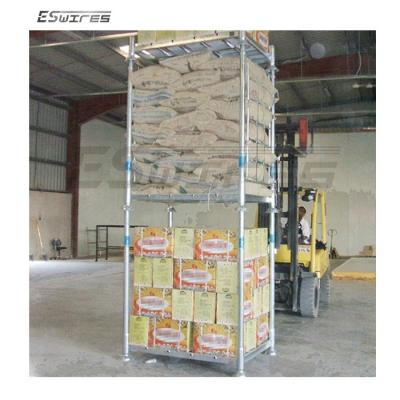 China Corrosion Protection Customized Heavy Duty Logistics Detachable Stackable Racking System for sale