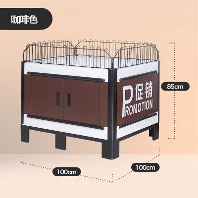 China Double Sided Promotional Display Rack Cart for sale