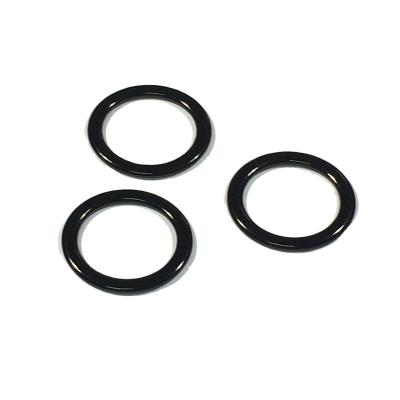 China Durable Nylon Coated Hooks O Ring Belt Buckles Bra Ring Sliders for sale