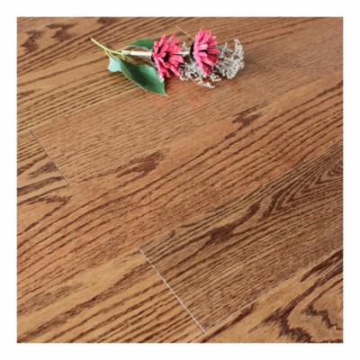 China Mediterranean Popular Africa Red Oak High Glossy Engineered Flooring For Shopping Mall for sale