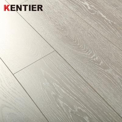 China Traditional Wear Resistant 12mm Thickness Premier Glueless Laminate Flooring For Household for sale