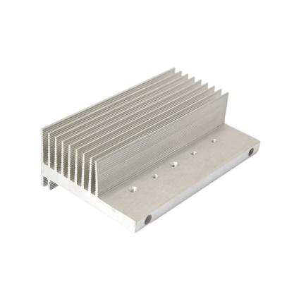 China Perforated Custom F Type Heatsink Inverter High Power Radiator 50*30mm for sale