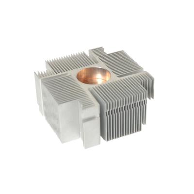 China Radiator Aluminum Die Casting Radiator Led Sunflower Round 85mm /90mm for sale