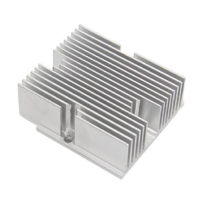 China Heatsink Custom 6063 Enclosure Anodized Aluminum Extrusion Heatsink, CNC Milling Aluminum Extrusion Heatsink for sale