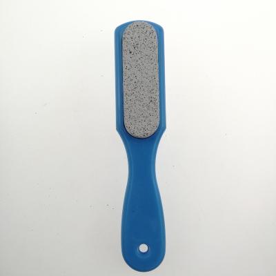 China Convenient Clean Tools Plastic Blue Feet With Brush 2 In 1 Pedicure Kit Wholesale High Quality Foot Rasp for sale