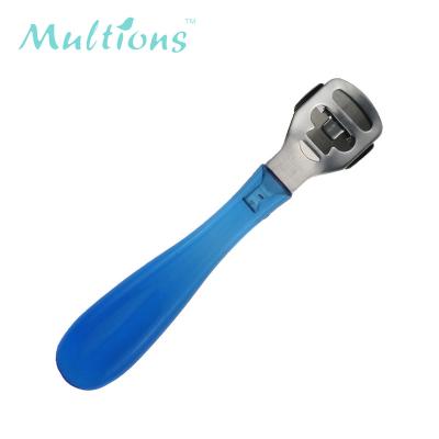 China Wholesale Plastic Blue Handle Foot Care Remove Dead Skin Foot Care Pedicure Tools Callus Razor for sale