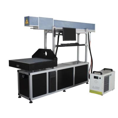 China Large Air-cooled Dynamic Cutting Machine 600*600 - 1200*1200mm Large Size Big Brand Laser Cutting Area 3D CO2 Laser Marking Machine for sale