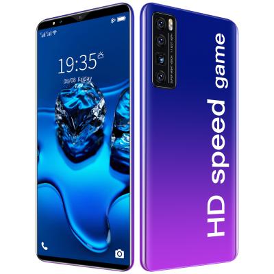 China Dual SIM Card Cell Phone 8GB+128GB 2021 6.1 Inch Screen Nowa7 Pro Android 10.0 Phone Cell Phones With Face Unlock for sale